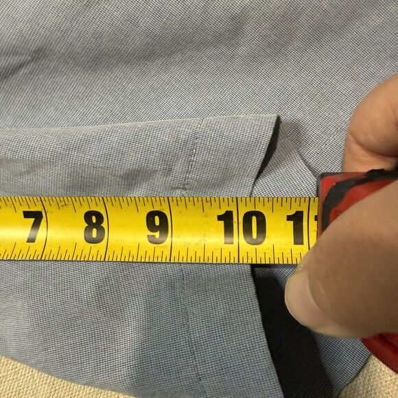 Travis Mathew Blue Performance Stretch Golf 10” Shorts Pockets Mens size 40 - Picture 6 of 7